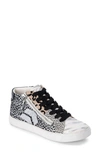 Dolce Vita Zonya Sneaker In White Leopard