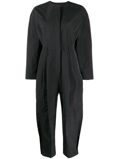 Givenchy Long-sleeved Cargo Jumpsuit In Black