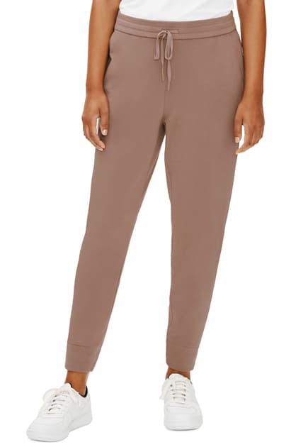 Eileen Fisher Women's Slouchy Ankle Joggers In Driftwood | ModeSens