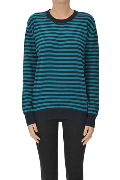 Jumper 1234 Striped Cashmere Pullover In Multicoloured