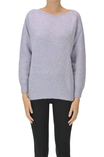 Howlin' Melange Pullover In Lilac