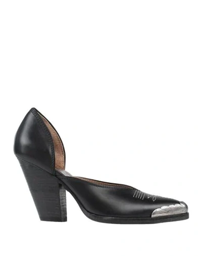 Golden Goose Marfa Texan Style Pumps In Black