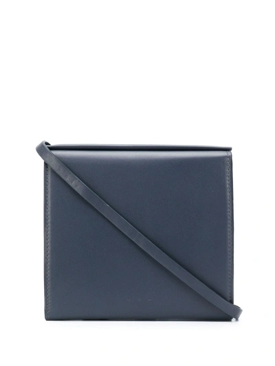 Aesther Ekme Pouch Leather Bag In Blue