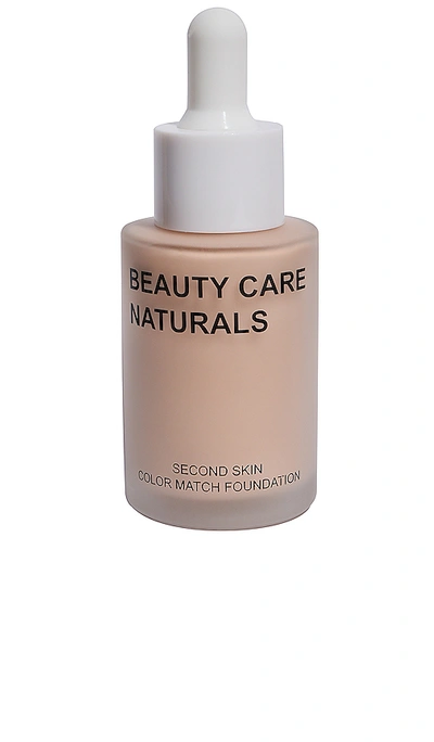 Beauty Care Naturals Second Skin Color Match Foundation In 0