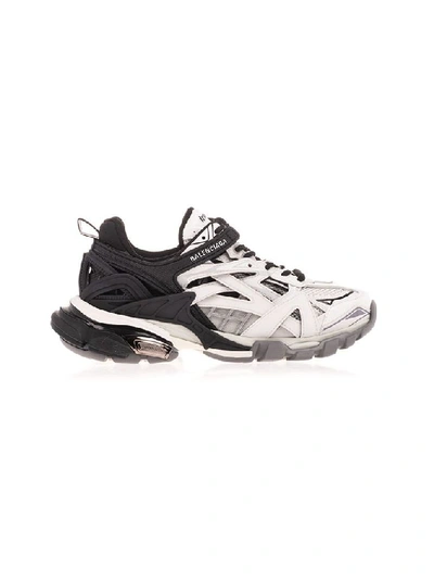 Balenciaga Women's Track 2 Cutout Low Top Sneakers In Black