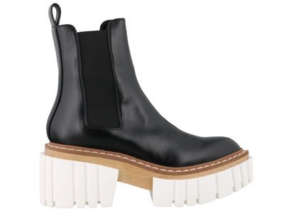 Stella Mccartney Chunky Chelsea Boots In Black