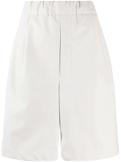 Jejia Knee Length Bermuda Shorts In White