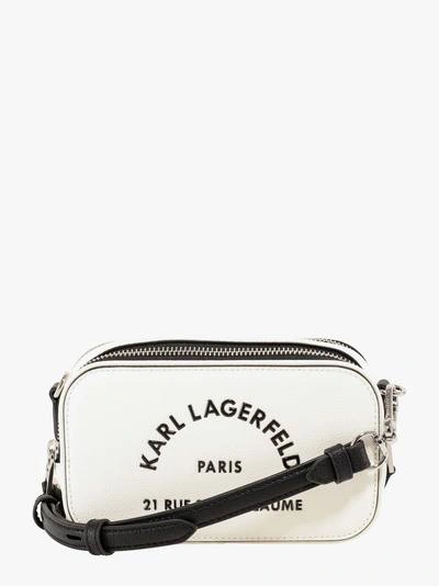 Karl Lagerfeld Shoulder Bag In White