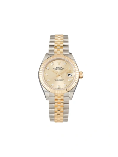 Rolex 2020 Oyster Perpetual Datejust 28mm In Gold