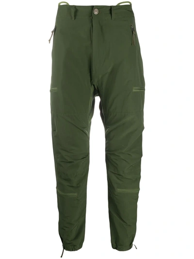 R13 Slim-fit Cargo Trousers In Green