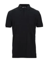 Versace Polo Shirts In Black