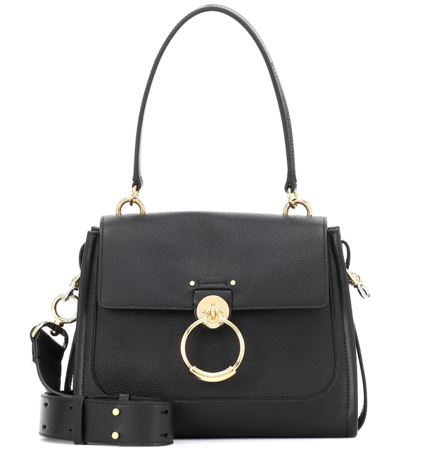 black chloe tess bag