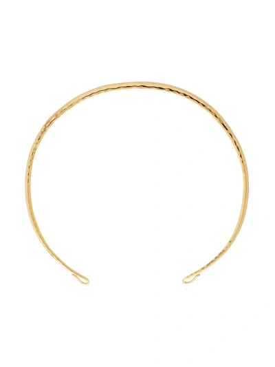 Monica Vinader Doina Torc 18ct Gold Vermeil Sterling Silver Necklace In Yellow Gold