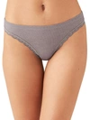 B.tempt'd By Wacoal B.temptd By Wacoal Innocence Daywear Thong In Shark