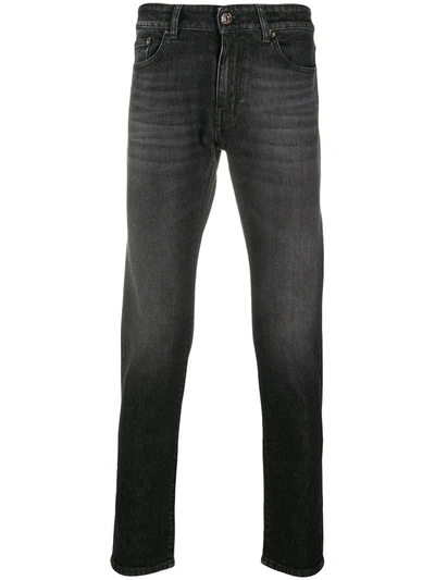 Pt01 Mid Rise Slim-fit Jeans In Black