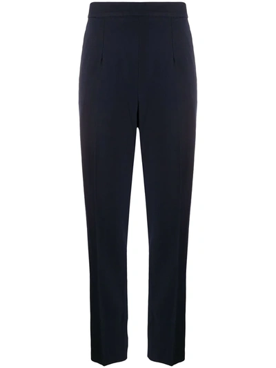 Pre-owned Celine 1980s  Tailored Trousers In Blue