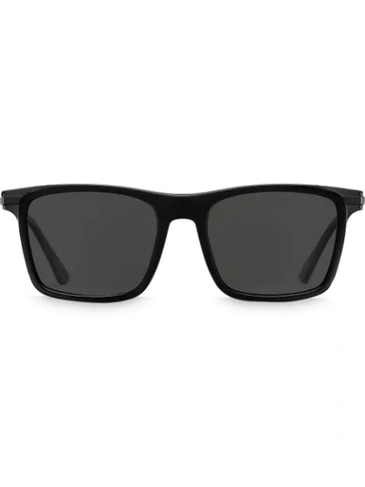 Prada Square Frame Sunglasses In Grey Gradient