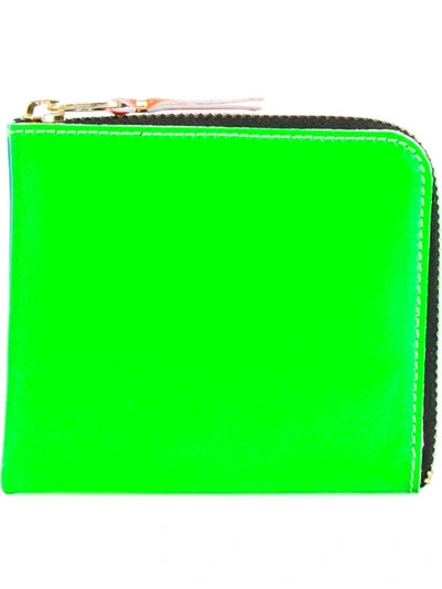 Comme Des Garçons Comme Des Garcons Sa3100sf Super Fluo Wallet In Blue