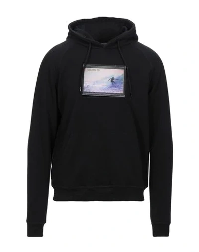 The Silted Company Hooded Sweatshirt In Black