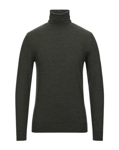Paolo Pecora Turtlenecks In Military Green