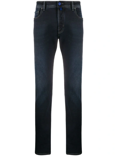 Jacob Cohen Light Wash Slim Jeans In Blue