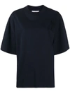 Ami Alexandre Mattiussi Oversize Fit T-shirt With Ami De Coeur Embroidery In Black
