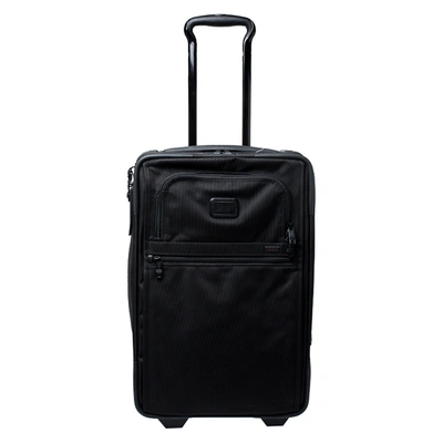 Pre-owned Tumi Black Nylon 2 Wheel Expandable Ii Carry On Luggage