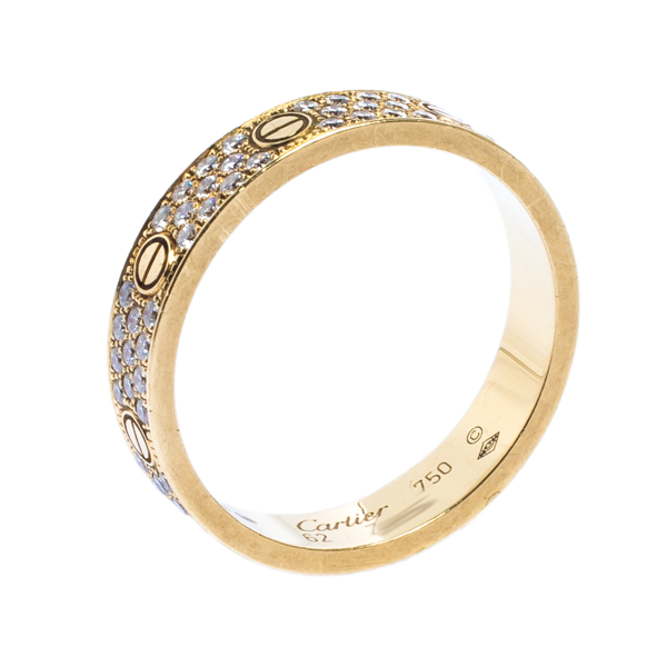cartier love ring size 62