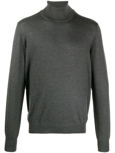 Tagliatore Roll-neck Sweater In Grey