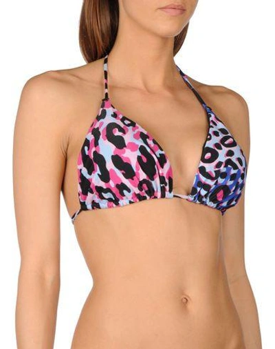 Versace Bikini Tops In Fuchsia