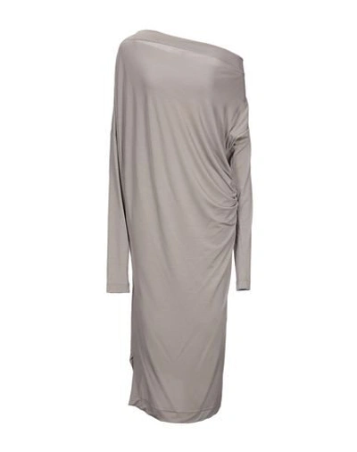 Vivienne Westwood Anglomania 3/4 Length Dresses In Dove Grey