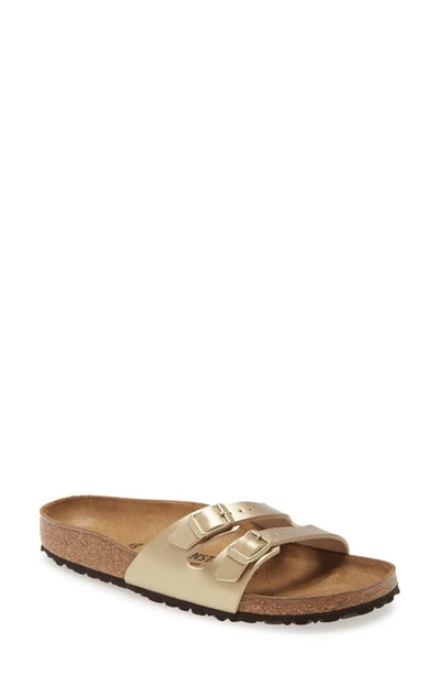 Birkenstock 'ibiza' Slip-on In Gold