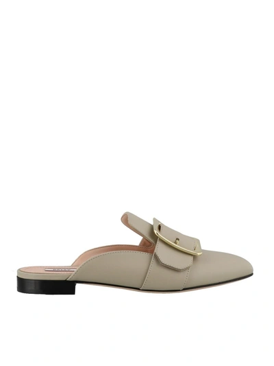 Bally Janesse Mules In Grey