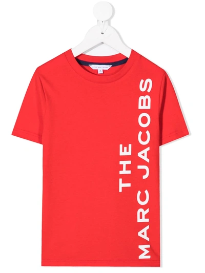 Marc Jacobs Kids' Branded T-shirt In Red