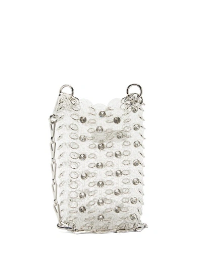 Paco Rabanne 1969 Crystal And Pvc Chain-link Cross-body Bag In Transparent