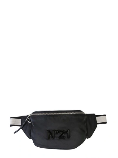 N°21 Women's Black Nylon Belt Bag