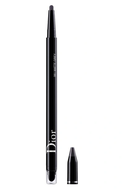 Dior Show 24h Stylo Waterproof Eyeliner In 061 Matte Grey