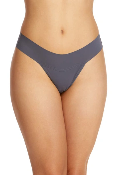 Hanky Panky Breathe Natural Thong In Granite