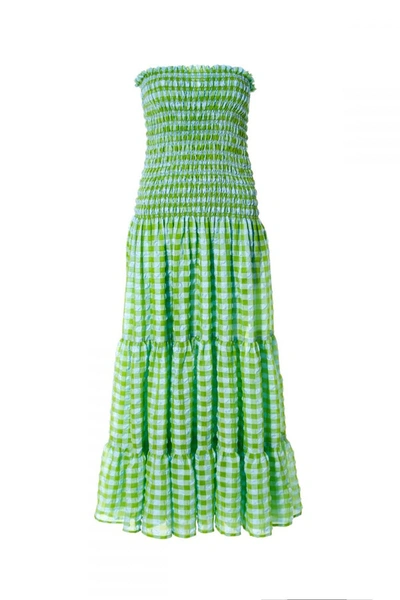 Aggi Maya Tender Shoots Dress In Green