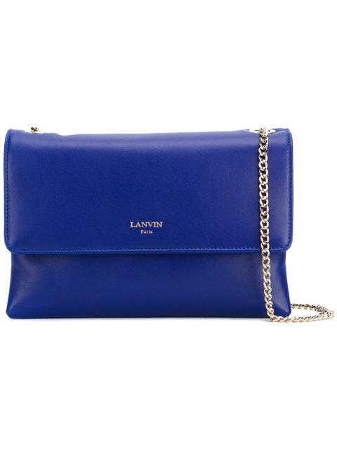 Lanvin Small Sugar Shoulder Bag In Blue | ModeSens