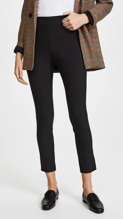 Rag & Bone Simone High-rise Slim Snap Pants In Black