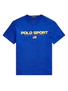 Polo Ralph Lauren Classic-fit Polo Sport Tee In Blue