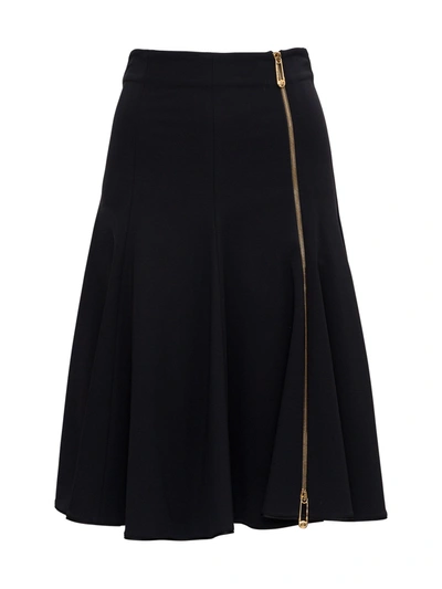 Versace Jersey Skirt In Black