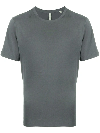 Sunflower Crew-neck Cotton T-shirt In Grey