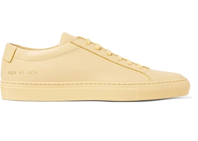 Pre-owned Common Projects  Original Achilles Yellow