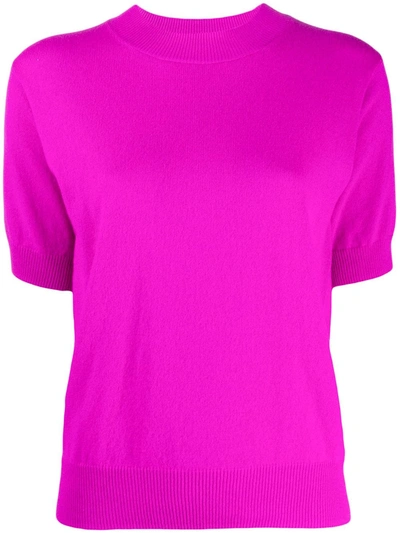 Sofie D'hoore Shortsleeved Jumper In Pink