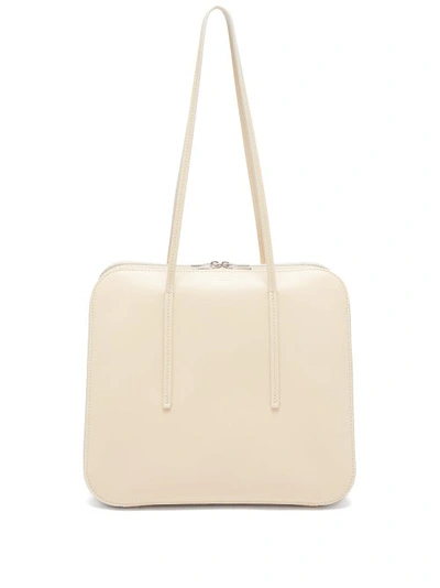 The Row Women's Siamese Leather Shoulder Bag In Vanilla