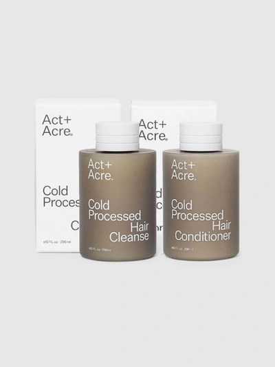 Act+acre Cold Processed® The Essentials In White