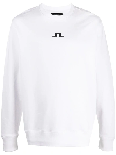 J. Lindeberg Logo Print T-shirt In White