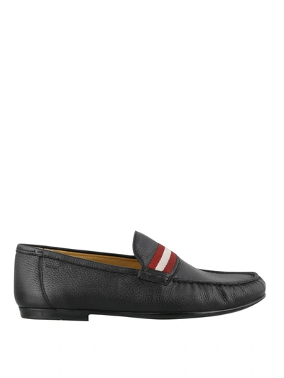 Bally Croket Loafers In Black